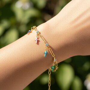 "Trendy Handmade Bracelet – A Stylish Gift for Women & Girls, MAR091398